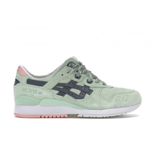 Кроссы ASICS Gel-Lyte III End Wasabi (Special Box) - мужская сетка размеров