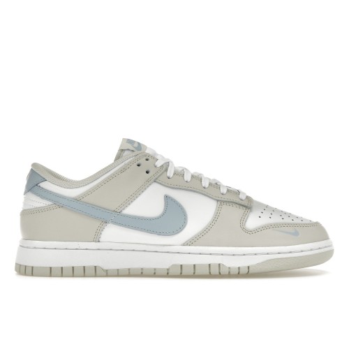 Кроссы Nike Dunk Low Light Bone Armory Blue (W) - женская сетка размеров