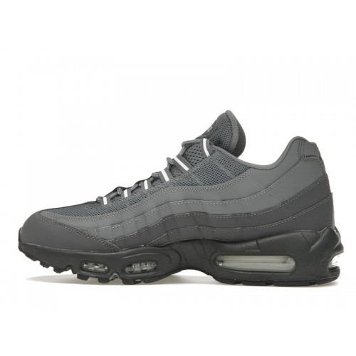 Nike Air Max 95 Cool Grey Dark Grey - мужская сетка размеров