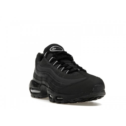 Nike Air Max 95 Black Stadium Grey - мужская сетка размеров