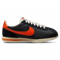Кроссовки Nike Cortez TXT Black Sail Safety Orange