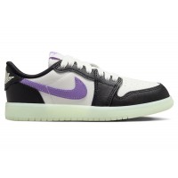 Детские Jordan 1 Retro Low OG Black Raspberry (PS)