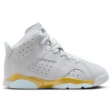 Детские Jordan 6 Retro Craft Paris Olympics Pearl (PS)