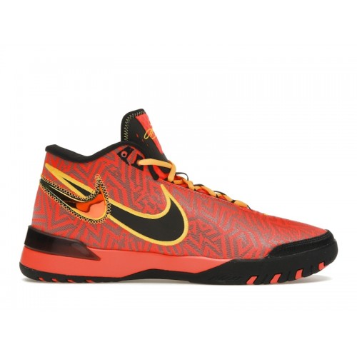 Кроссы Nike LeBron NXXT Genisus Bright Crimson - мужская сетка размеров