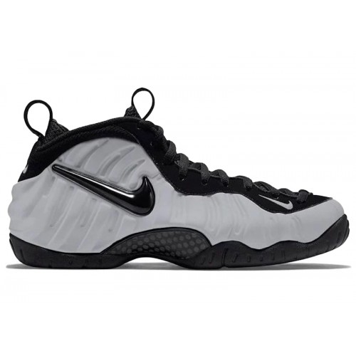 Кроссы Nike Air Foamposite Pro Wolf Grey - мужская сетка размеров