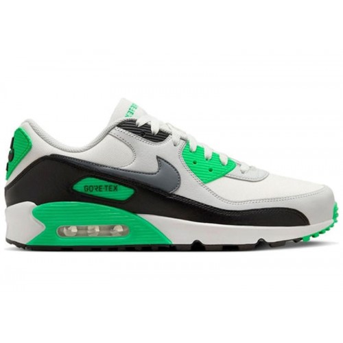 Кроссы Nike Air Max 90 Gore-Tex Lucky Green - мужская сетка размеров