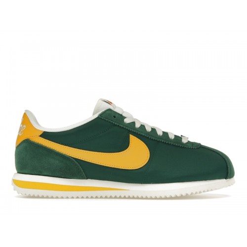 Кроссы Nike Cortez Gorge Green Yellow Ochre - мужская сетка размеров