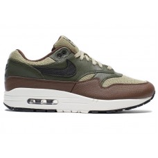 Кроссовки Nike Air Max 1 Essential PRM Neutral Olive Cacao Wow