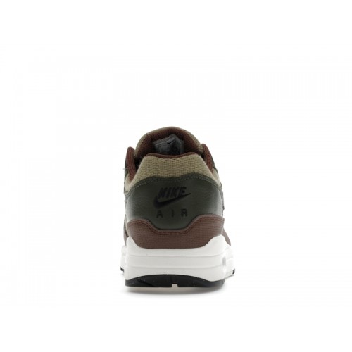 Nike Air Max 1 Essential Premium Neutral Olive Cacao Wow - мужская сетка размеров