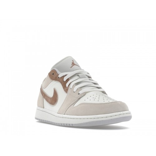 Кроссы Jordan 1 Low SE Legend Light Brown - мужская сетка размеров