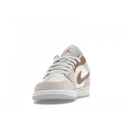 Кроссы Jordan 1 Low SE Legend Light Brown - мужская сетка размеров