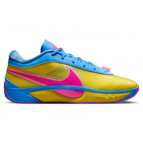 Кроссы Nike Giannis Zoom Freak 6 Candy Funhouse - мужская сетка размеров