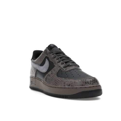 Nike Air Force 1 Low Off Noir Snakeskin - мужская сетка размеров