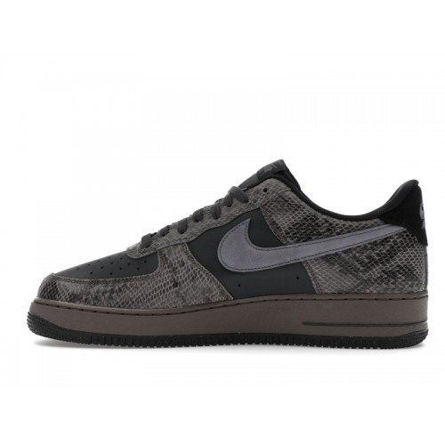 Nike Air Force 1 Low Off Noir Snakeskin - мужская сетка размеров
