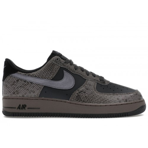 Nike Air Force 1 Low Off Noir Snakeskin - мужская сетка размеров