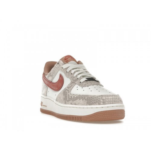 Кроссы Nike Air Force 1 Low Canyon Rust Snakeskin - мужская сетка размеров