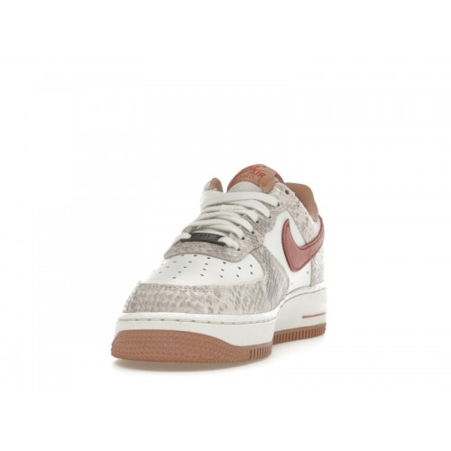 Кроссы Nike Air Force 1 Low Canyon Rust Snakeskin - мужская сетка размеров