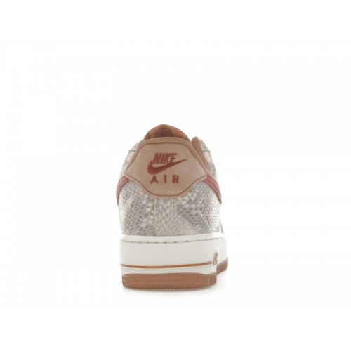 Кроссы Nike Air Force 1 Low Canyon Rust Snakeskin - мужская сетка размеров