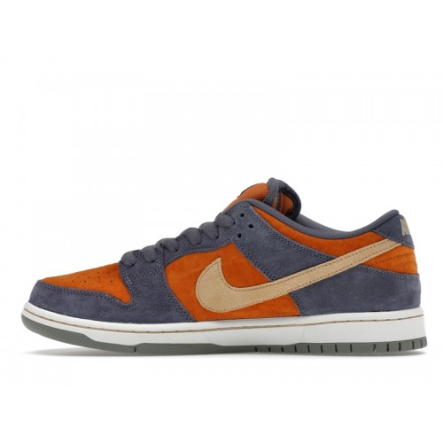 Кроссы Nike SB Dunk Low Light Carbon Monarch - мужская сетка размеров