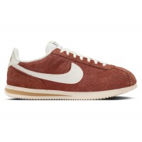Кроссовки Nike Cortez SE Suede Dark Russet Flax Muslin Sail