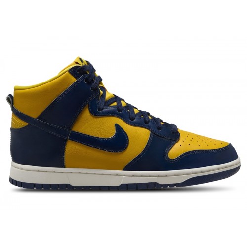 Кроссы Nike Dunk High Michigan (2025) - мужская сетка размеров