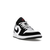 Jordan 1 Low SE White Fire Red Black Matte Silver