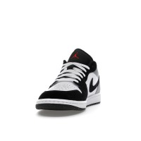 Jordan 1 Low SE White Fire Red Black Matte Silver