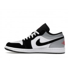 Jordan 1 Low SE White Fire Red Black Matte Silver