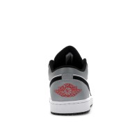 Jordan 1 Low SE White Fire Red Black Matte Silver