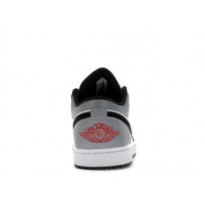 Jordan 1 Low SE White Fire Red Black Matte Silver