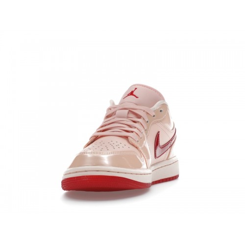 Кроссы Jordan 1 Low Patent Valentines Day (W) - женская сетка размеров