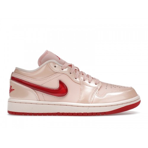 Кроссы Jordan 1 Low Patent Valentines Day (W) - женская сетка размеров