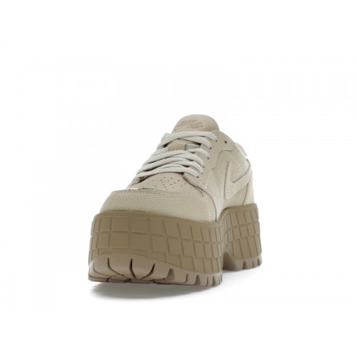 Wmns Air Jordan 1 Low Brooklyn Rattan - женская сетка размеров