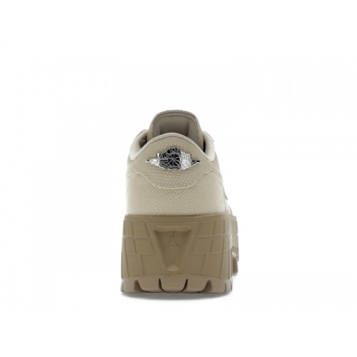 Wmns Air Jordan 1 Low Brooklyn Rattan - женская сетка размеров