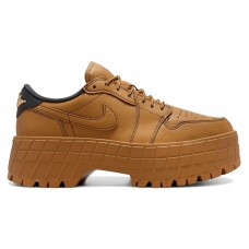 Женские кроссовки Jordan 1 Low Brooklyn Wheat (W)