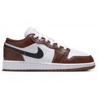 Подростковые кроссовки Jordan 1 Low SE Dark Pony (GS)