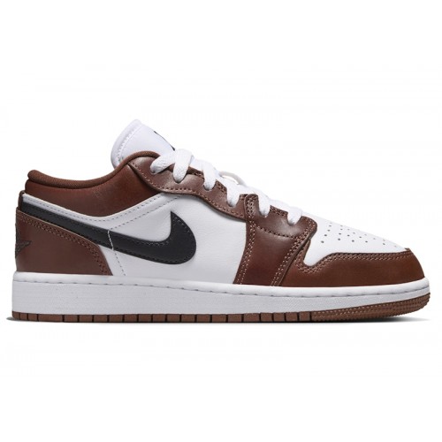 Кроссы Jordan 1 Low SE Dark Pony (GS) - подростковая сетка размеров