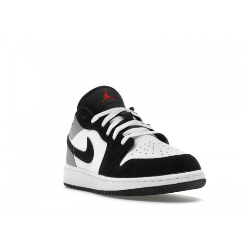 Air Jordan 1 Low GS Panda Toe - подростковая сетка размеров