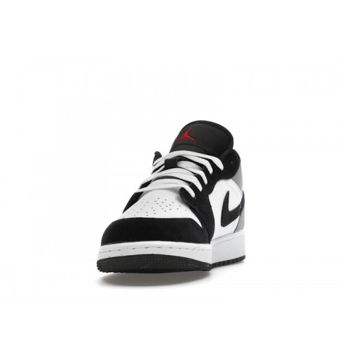 Air Jordan 1 Low GS Panda Toe - подростковая сетка размеров