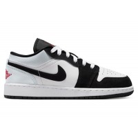 Подростковые кроссовки Jordan 1 Low SE Panda Toe (GS)