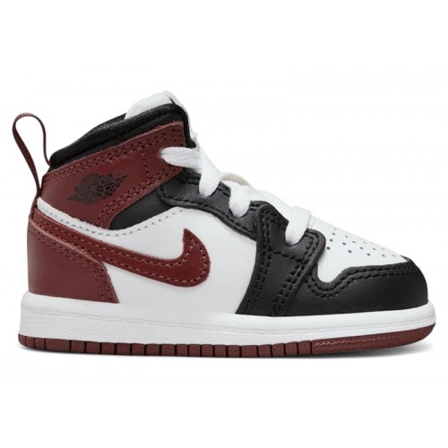 Кроссы Jordan 1 Mid SE Dark Pony (TD) - детская сетка размеров
