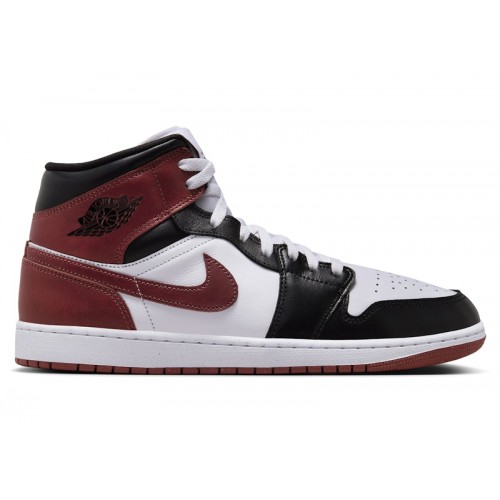Кроссы Jordan 1 Mid SE Dark Pony - мужская сетка размеров