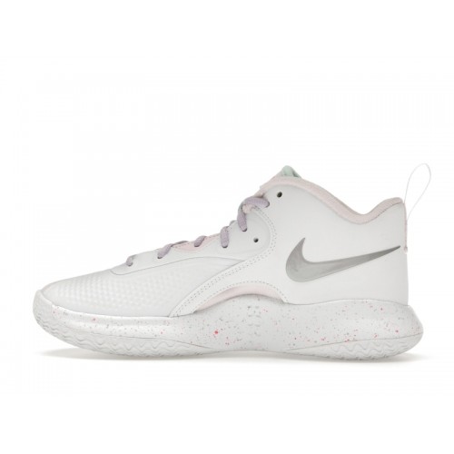 Кроссы Nike Air Zoom Hyperset 2 SE White Arctic Pink - мужская сетка размеров