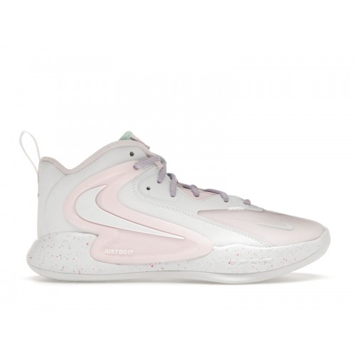 Кроссы Nike Air Zoom Hyperset 2 SE White Arctic Pink - мужская сетка размеров