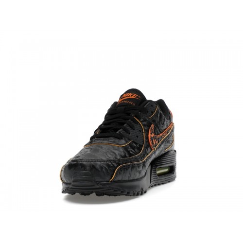 Кроссы Nike Air Max 90 QS Volcano - мужская сетка размеров