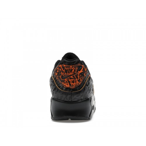 Кроссы Nike Air Max 90 QS Volcano - мужская сетка размеров