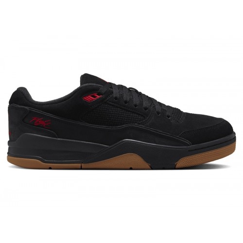 Кроссы Jordan Flight Court Black Red - мужская сетка размеров