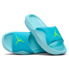 Jordan Franchise Slide Chlorine Blue Copa Electric Green