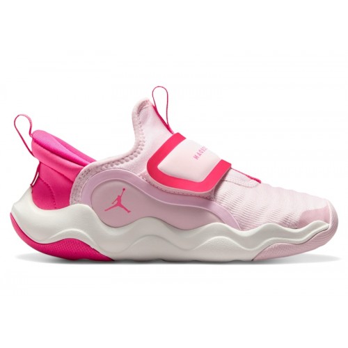 Кроссы Jordan 23/7.2 EasyOn Pink Foam Summit White Hyper Pink (PS) - детская сетка размеров