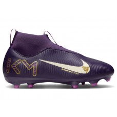 Подростковые Nike Zoom Mercurial Superfly 10 Academy FG/MG Kylian Mbappé Grand Purple (GS)